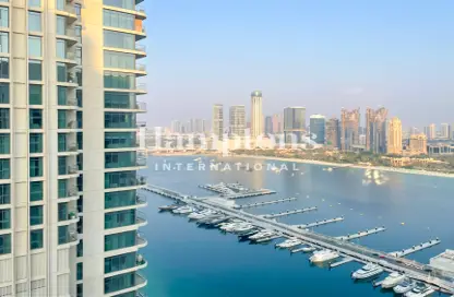 شقة - غرفة نوم - 1 حمام للايجار في برج Marina Vista 1 - مارينا فيستا - إعمار بيتشفرونت - دبي هاربور - دبي