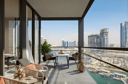 Apartment - 3 Bedrooms - 3 Bathrooms for sale in The Crestmark - Business Bay - Dubai