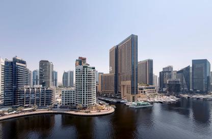 Apartment - 2 - 3 for rent in Continental Tower - Dubai Marina - Dubai