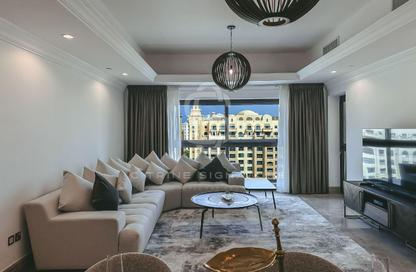 Apartment - 1 Bedroom - 2 Bathrooms for rent in The Fairmont Palm Residence North - The Fairmont Palm Residences - Palm Jumeirah - Dubai
