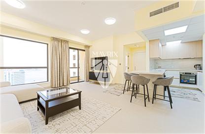 Apartment - 1 - 2 for rent in Bahar 6 - Bahar - Jumeirah Beach Residence - Dubai