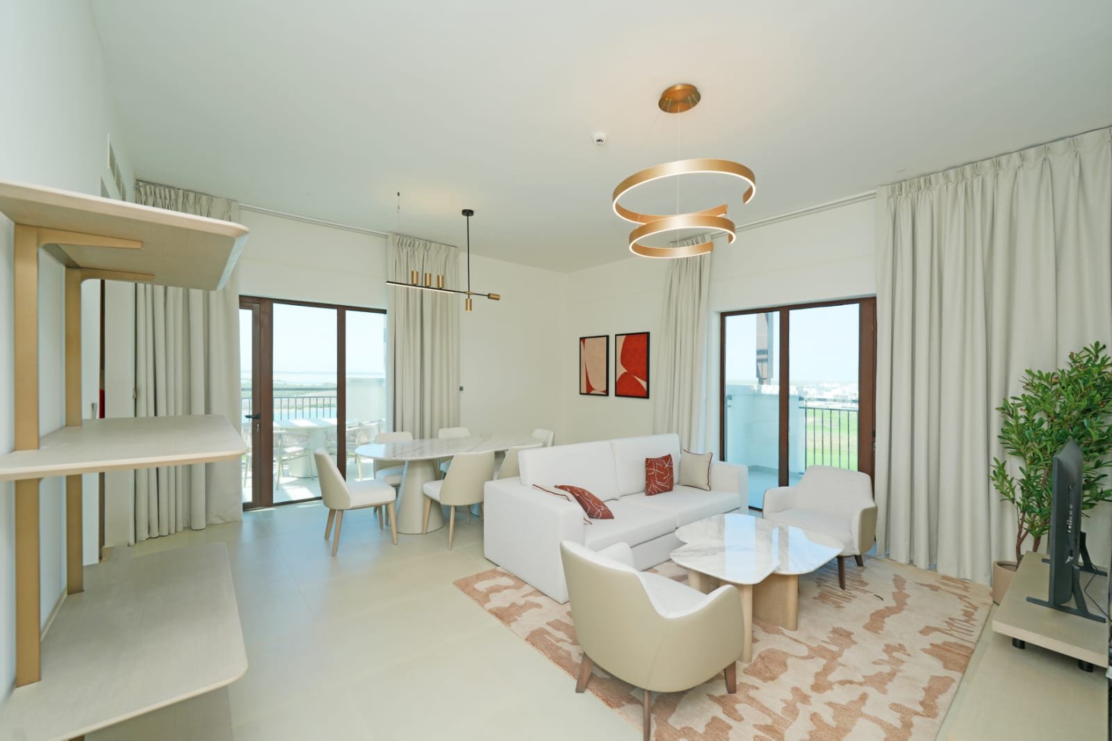 Breathtaking Golf & Sea View | Furnished Apartment