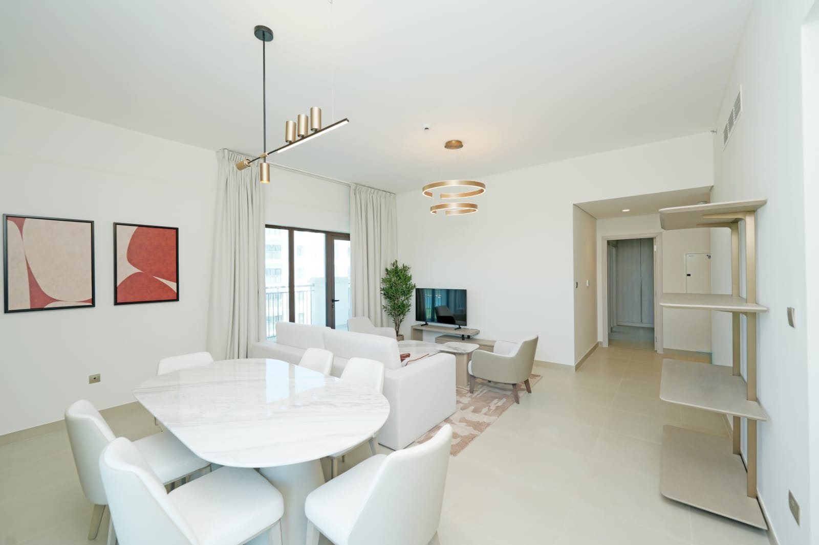Breathtaking Golf & Sea View | Furnished Apartment