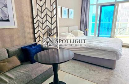 Apartment - Studio - 1 for rent in Damac Maison Prive B - Damac Maison Prive - Business Bay - Dubai