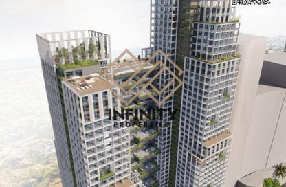 Apartment - 3 Bedrooms - 4 Bathrooms for sale in Mawjan Tower - Ajman Corniche Road - Ajman
