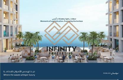 Apartment - 3 Bedrooms - 4 Bathrooms for sale in Mawjan Tower - Ajman Corniche Road - Ajman