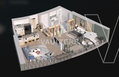 Apartment - 1 - 1 for sale in Harbour Lights - Maritime City - Dubai