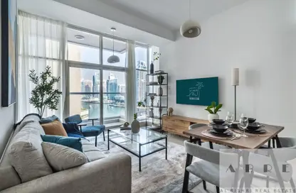 شقة - غرفة نوم - 2 حمامات للبيع في برج كنتننتال - دبي مارينا - دبي