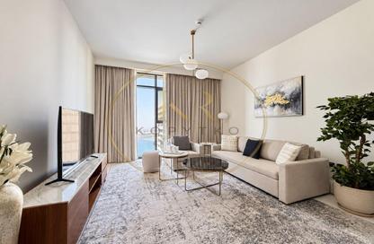 Apartment - 1 - 1 for rent in Marina Vista Tower 1 - Marina Vista - Emaar Beachfront - Dubai Harbour - Dubai