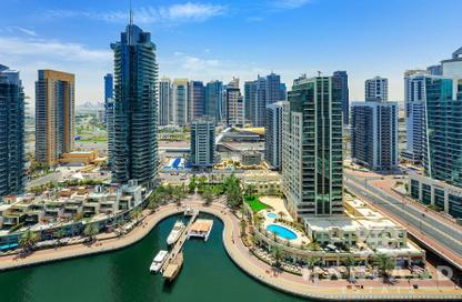 Apartment - 3 Bedrooms - 4 Bathrooms for rent in No.9 - Dubai Marina - Dubai