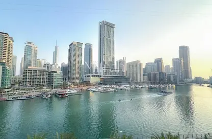 شقة - 2 غرف نوم - 3 حمامات للايجار في السحاب 2 - السحاب - دبي مارينا - دبي