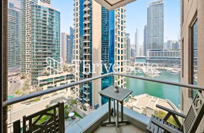 Apartment - 1 Bedroom - 2 Bathrooms for rent in Attessa Tower - Marina Promenade - Dubai Marina - Dubai