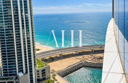 Apartment - 1 - 2 for rent in Jumeirah Gate Tower 2 - The Address Jumeirah Resort and Spa - Jumeirah Beach Residence - Dubai
