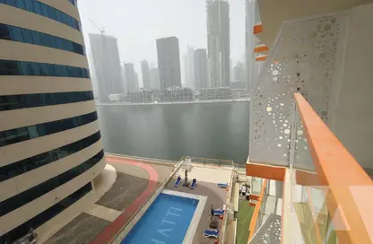 شقة - غرفة نوم - 2 حمامات للايجار في ميلينيوم بن غاطي ريزيدنسز - الخليج التجاري - دبي