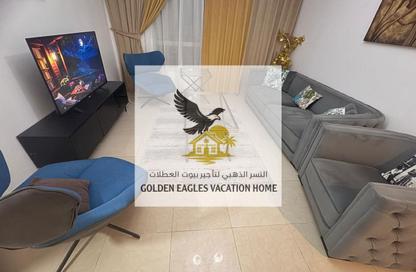 Apartment - 1 Bedroom - 2 Bathrooms for rent in Rose Tower - Al Khan - Sharjah Apartment - 1 Bedroom - 2 Bathrooms for rent in Rose Tower - Al Khan - Sharjah