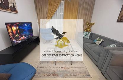 Apartment - 1 Bedroom - 2 Bathrooms for rent in Rose Tower - Al Khan - Sharjah Apartment - 1 Bedroom - 2 Bathrooms for rent in Rose Tower - Al Khan - Sharjah