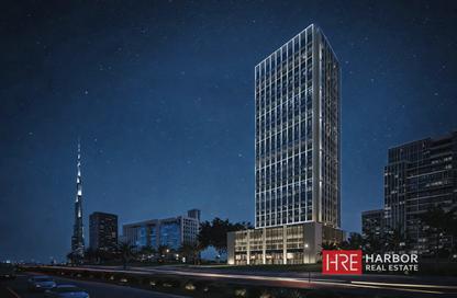 Apartment - 1 Bedroom - 2 Bathrooms for sale in Twilight by Binghatti - Al Jaddaf - Dubai