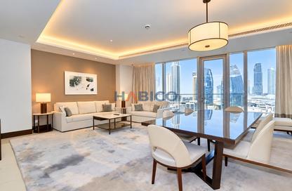 Apartment - 3 - 4 for rent in The Address Sky View Tower 1 - The Address Sky View Towers - Downtown Dubai - Dubai
