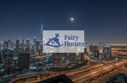 شقة - غرفة نوم - 2 حمامات للايجار في برج النبلاء - الخليج التجاري - دبي