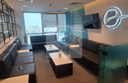 Office Space - 1 Bedroom - 4 Bathrooms for rent in Mazyad Mall Tower 2 - Mazyad Mall - Mohamed Bin Zayed City - Abu Dhabi