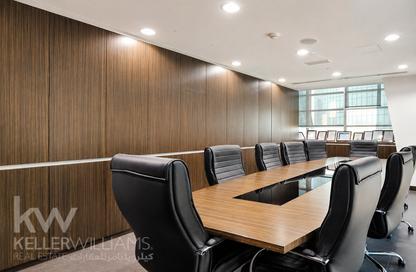 Office Space - Studio - 2 Bathrooms for rent in The Prism - Business Bay - Dubai