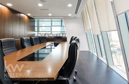 Office Space - Studio - 2 Bathrooms for rent in The Prism - Business Bay - Dubai