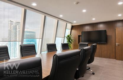 Office Space - Studio - 2 Bathrooms for rent in The Prism - Business Bay - Dubai