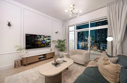 Apartment - 1 Bedroom - 2 Bathrooms for rent in Continental Tower - Dubai Marina - Dubai
