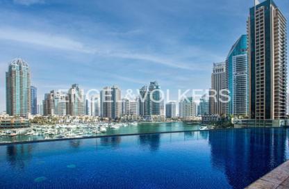 Apartment - 1 - 2 for rent in Cayan Tower - Dubai Marina - Dubai