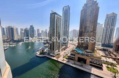 Apartment - 1 - 2 for rent in Cayan Tower - Dubai Marina - Dubai