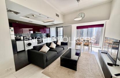 Apartment - 1 - 2 for rent in Cayan Tower - Dubai Marina - Dubai