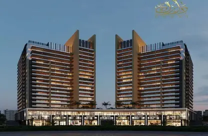 Apartment - 1 Bedroom - 2 Bathrooms for sale in Butterfly Towers - Arjan - Dubai