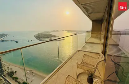 Apartment - 2 Bedrooms - 3 Bathrooms for rent in Grand Bleu Tower 2 - Emaar Beachfront - Dubai Harbour - Dubai