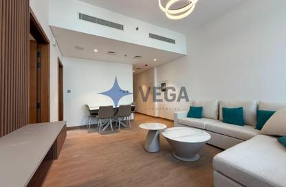 Apartment - 1 - 1 for sale in Celia Heights - Majan - Dubai