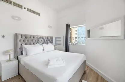 شقة - غرفة نوم - 1 حمام للايجار في بوابة دبي الجديدة 1 - (JLT) مجمع Q - أبراج بحيرات الجميرا - دبي