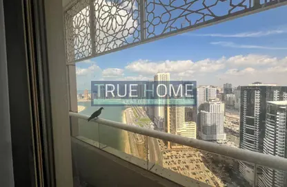 شقة - غرفة نوم - 2 حمامات للايجار في الواحة ريزيدنس - الخان - الشارقة