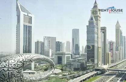 Office Space - Studio - 1 Bathroom for rent in Latifa Tower - Sheikh Zayed Road - Dubai