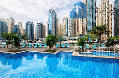 Apartment - 1 Bedroom - 1 Bathroom for rent in Al Majara 5 - Al Majara Towers - Dubai Marina - Dubai