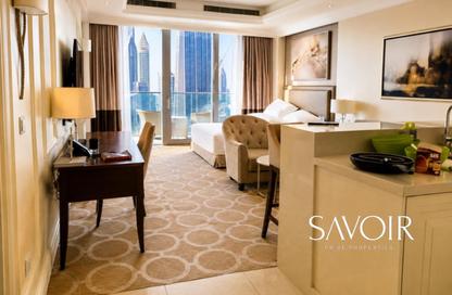 Apartment - Studio - 1 for rent in Kempinski Blvd (The address Blvd) - Downtown Dubai - Dubai Apartment - Studio - 1 for rent in Kempinski Blvd (The address Blvd) - Downtown Dubai - Dubai