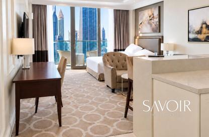 Apartment - Studio - 1 for rent in Kempinski Blvd (The address Blvd) - Downtown Dubai - Dubai Apartment - Studio - 1 for rent in Kempinski Blvd (The address Blvd) - Downtown Dubai - Dubai
