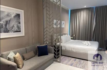 Apartment - Studio - 1 for rent in Damac Maison Prive A - Damac Maison Prive - Business Bay - Dubai