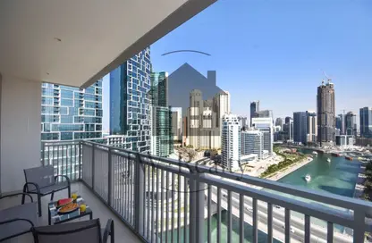 شقة - 2 غرف نوم - 2 حمامات للايجار في 5242 تاور 2 - 5242 - دبي مارينا - دبي