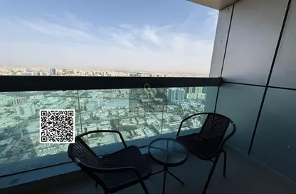 شقة - غرفة نوم - 2 حمامات للبيع في برج الكورنيش - طريق كورنيش عجمان - عجمان