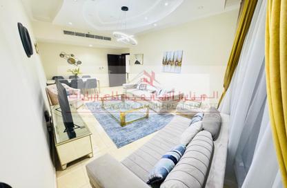 Apartment - 1 Bedroom - 2 Bathrooms for rent in Beach Tower 1 - Al Khan Lagoon - Al Khan - Sharjah
