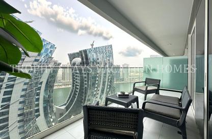 Apartment - 1 - 1 for rent in Vera Residences - Business Bay - Dubai
