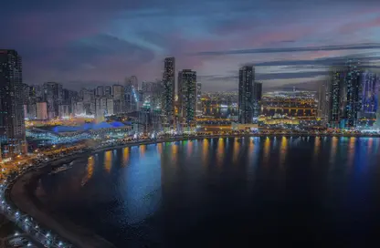 شقة - 2 غرف نوم - 2 حمامات للايجار في شارع التعاون الجديد - التعاون - الشارقة