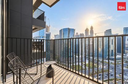 Apartment - 1 - 1 for rent in Ahad Residences - Business Bay - Dubai