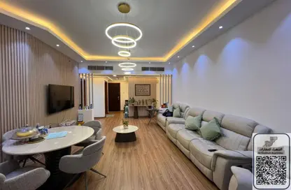 شقة - 2 غرف نوم - 3 حمامات للايجار في أورينت تاور 1 - أورينت تاور - البستان - عجمان شقة - 2 غرف نوم - 3 حمامات للايجار في أورينت تاور 1 - أورينت تاور - البستان - عجمان