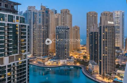 Apartment - 1 - 1 for sale in Time Place Tower - Dubai Marina - Dubai