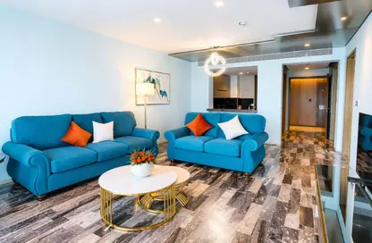 Apartment - 1 Bedroom - 2 Bathrooms for rent in Damac Heights - Dubai Marina - Dubai